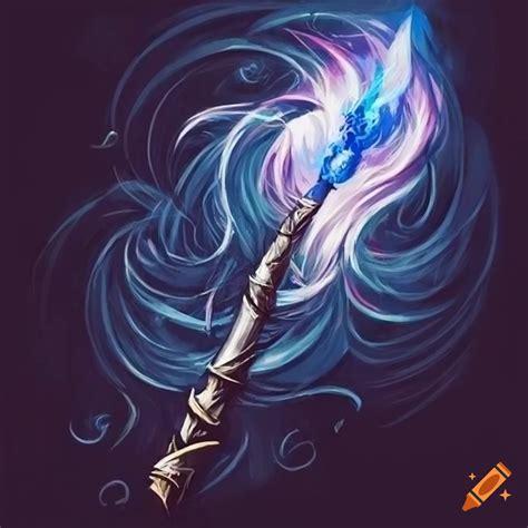 Snowflake magic wand